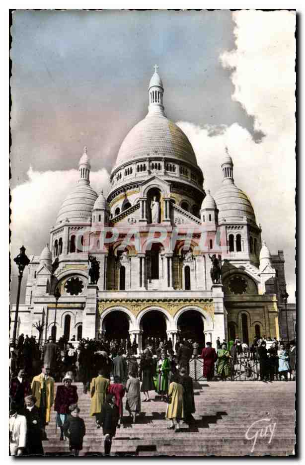 Sacre-Cœur de Montmartre — Basilique — Éditeur André Leconte, n°4213
