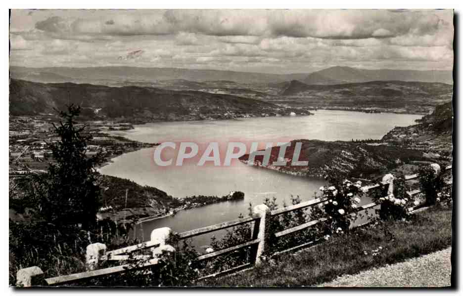 Lac d'Annecy — vu du Col de la Forclaz — Éditions G. Mouchet
