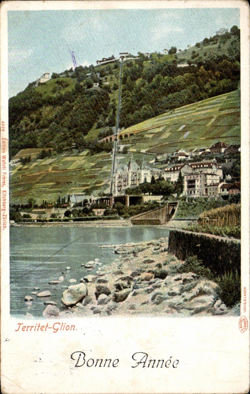 CPA Suisse Territet Glion Bonne Annee