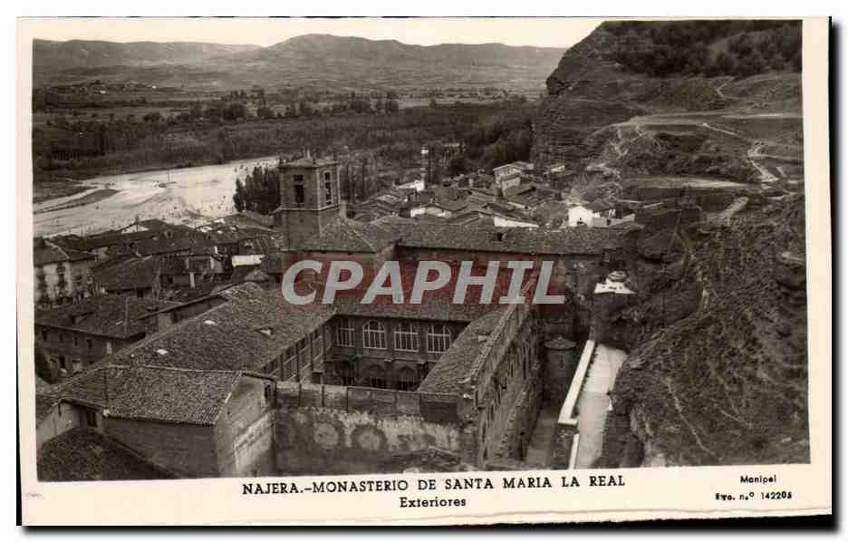 CPA Najera Monasterio De Saint Maria La Real Claustro de los Caballeros 