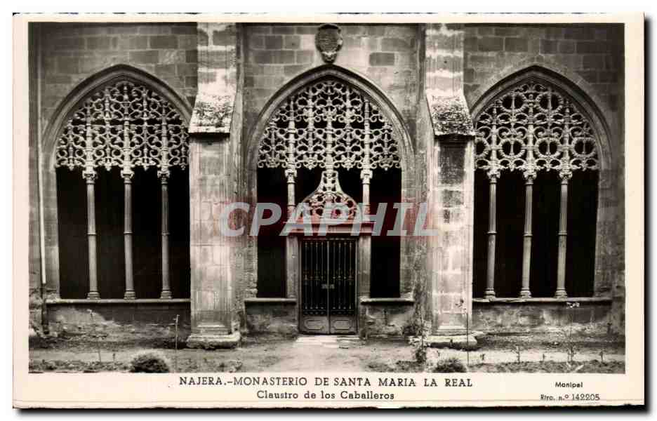 CPA Najera Monasterio De Saint Maria La Real Exteriores