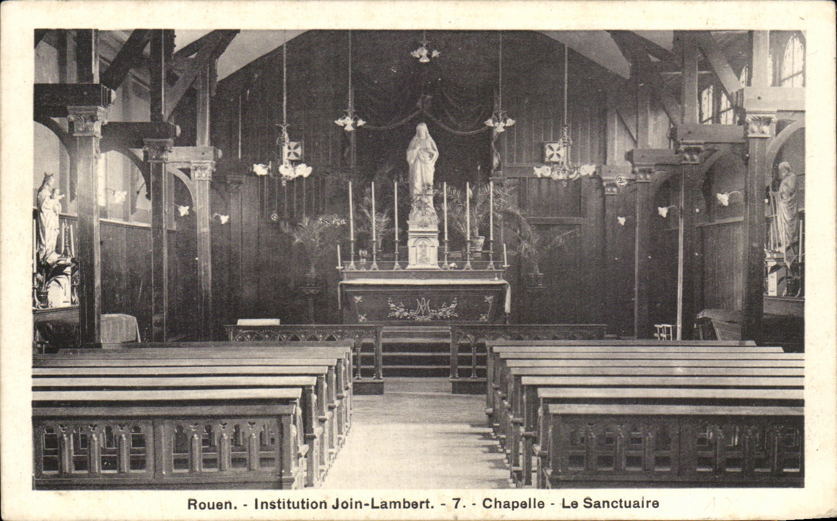CPA Rouen Institution Join Lambert Chapelle Le Sanctuaire