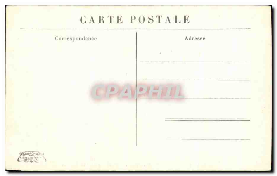 CPA Rouen Institution Join Lambert Chapelle Le Sanctuaire — Rückseite