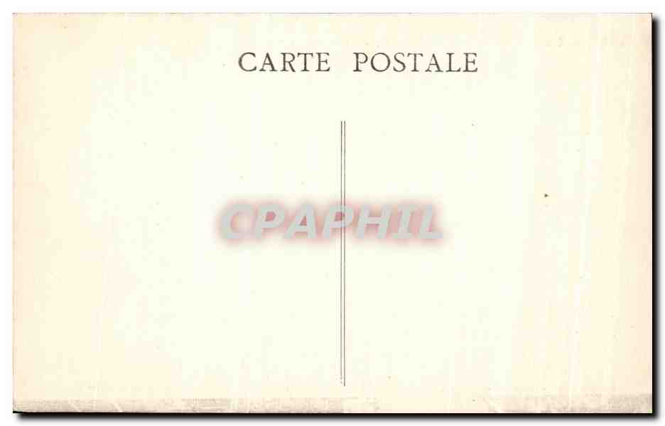 Châteaudun — Le Château, côté Ouest, vu du Griffon — Phototypie L. A. Châteaudun — Rückseite
