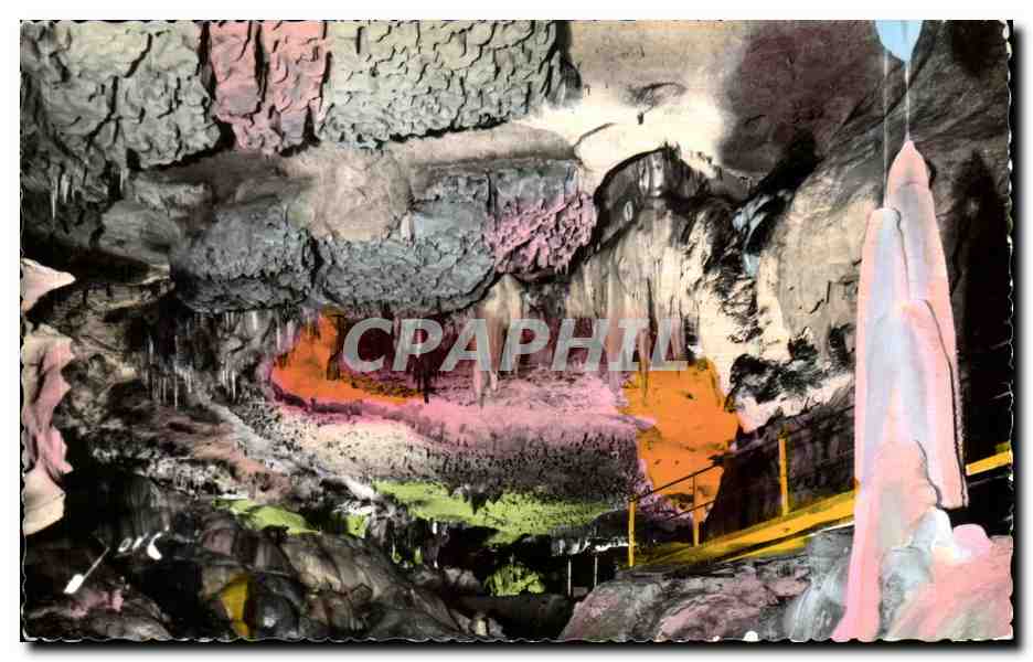 CPA Les Grottes de Betharram Pluies de Stalactites