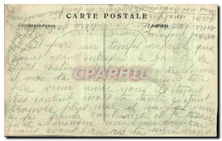 CPA Calvaire de Pontchteau Station Jesus est attache a la Croix — Rückseite