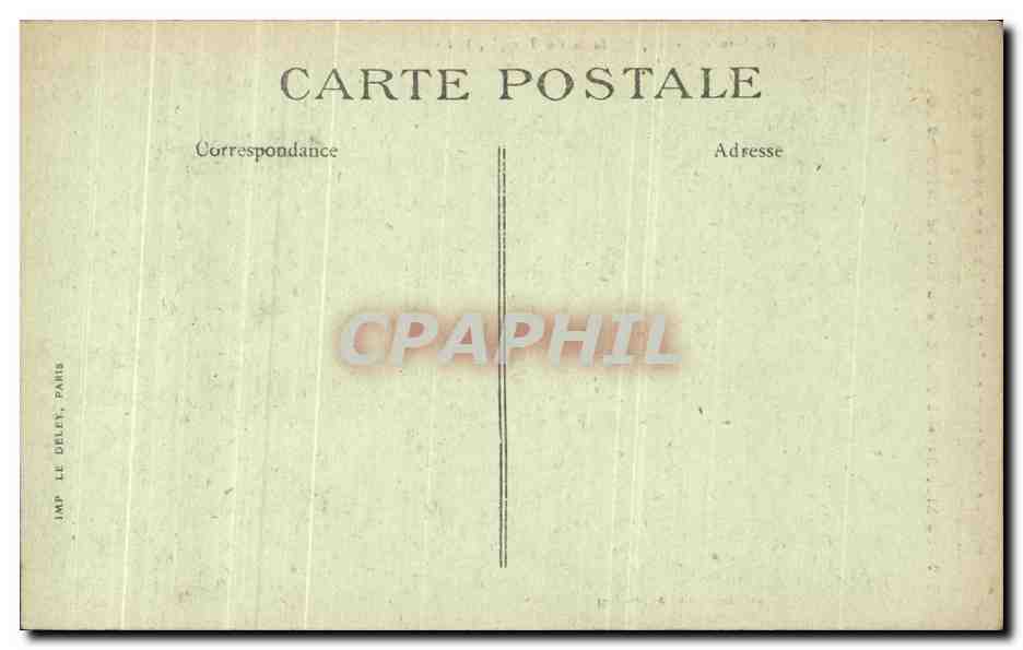 CPA A La Chapelle des Martyrs a L'Eglise Saint Gervais Paris — Rückseite