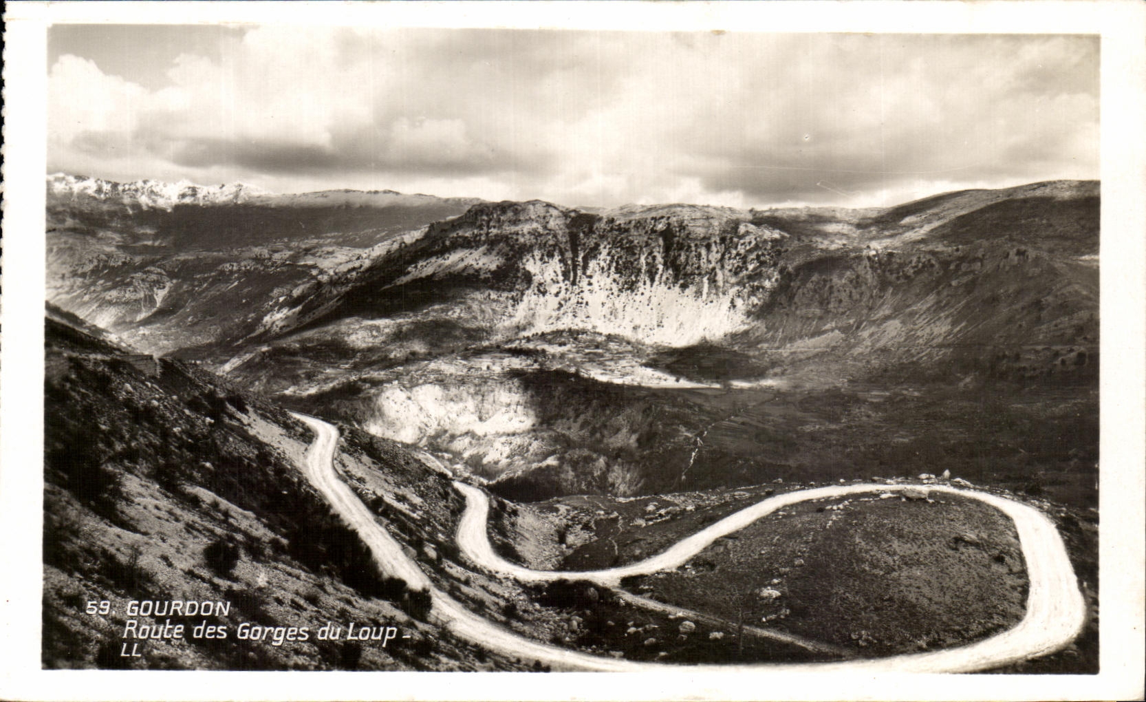 Gourdon — Route des Gorges du Loup — LL