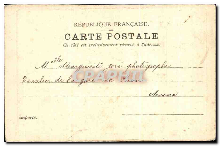 CPA Les Grands Boulevards Porte St Martin Et Porte St Denis Paris  — Verso