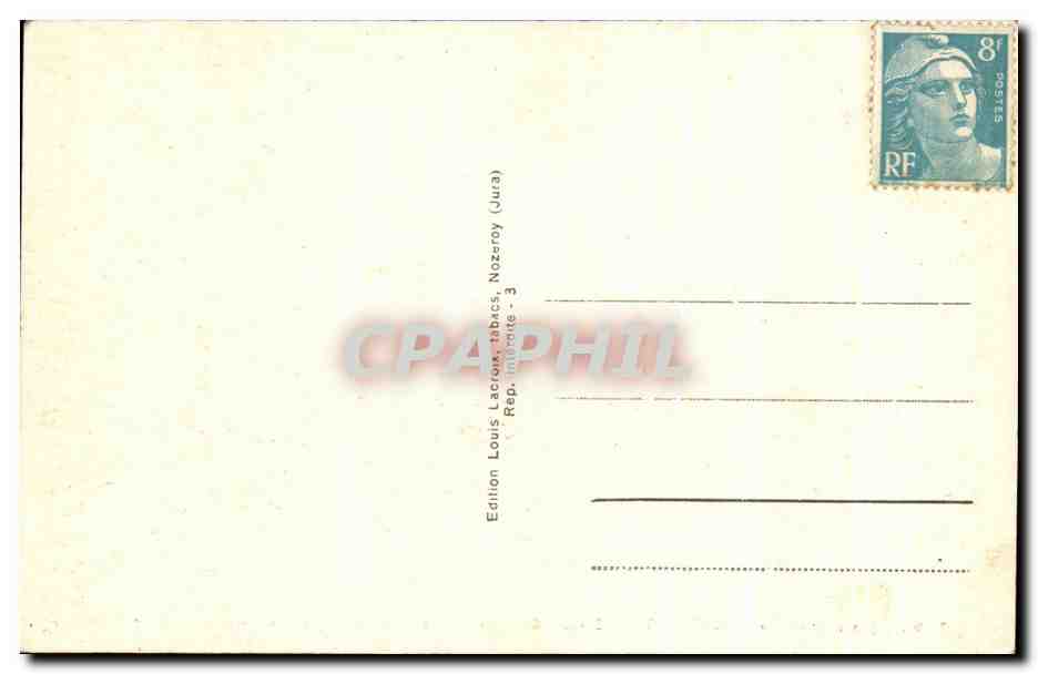 CPA De Champagnole a Nozeroy Le Defile d'Entre Porte — Rückseite