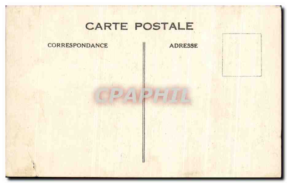CPA Chateau De Carrouges La Grande Salle a Manger — Rückseite