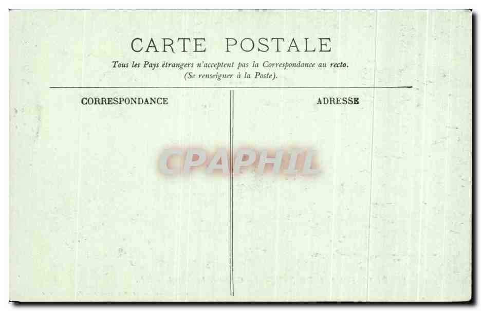 Fontainebleau Forest — The Francbard Gorges — Mme Marchand, 31 Rue Grande - Fontainebleau — Back