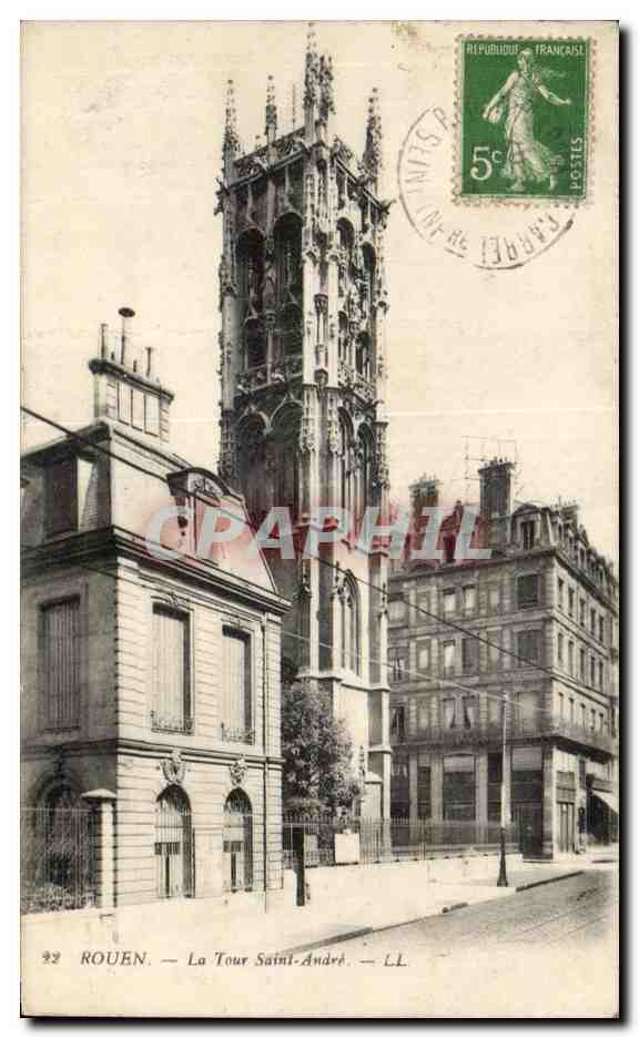CPA Rouen La Tour Saint Andre