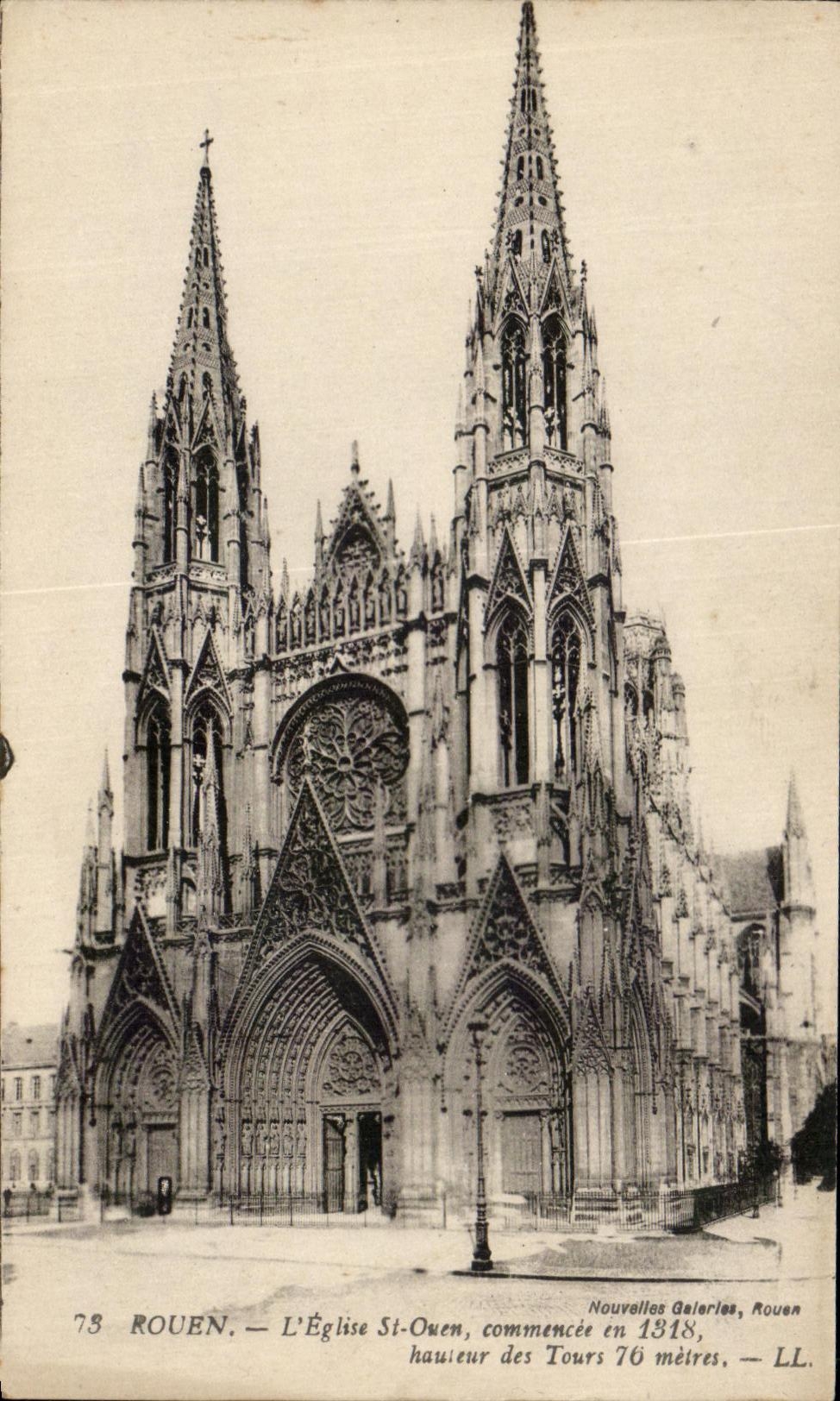 CPA Rouen L'Eglise St Ouen
