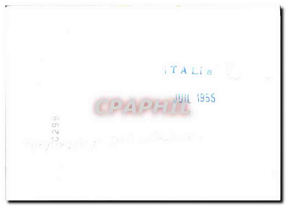 PHOTO Italie Alberdrello  — Rückseite