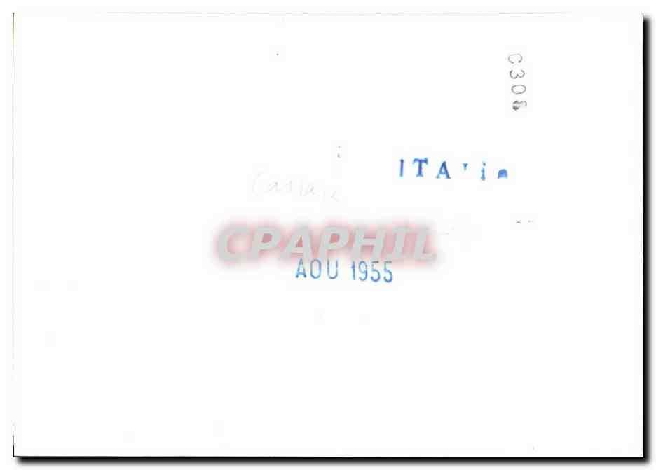 PHOTO Italie Carrare Carrieres — Rückseite
