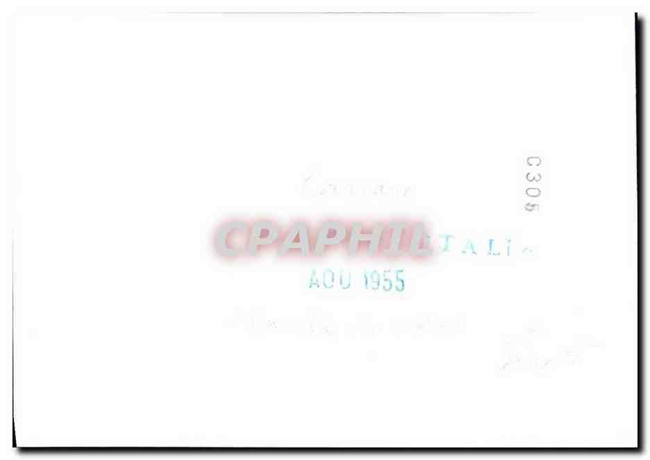 Vue des montagnes enneigées — Italie — CPAPHIL C305 — Rückseite