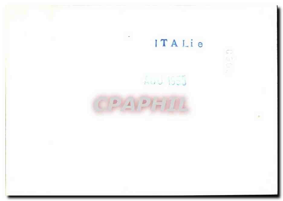 PHOTO Italie Genes — Rückseite