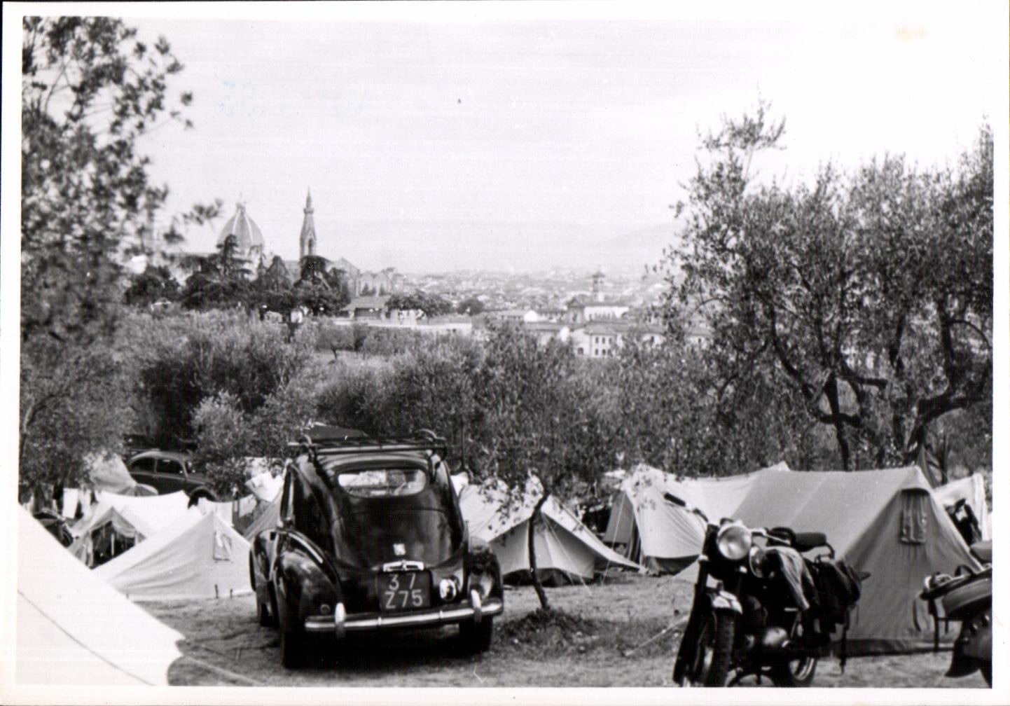 PHOTO Italie le camping de Florence 