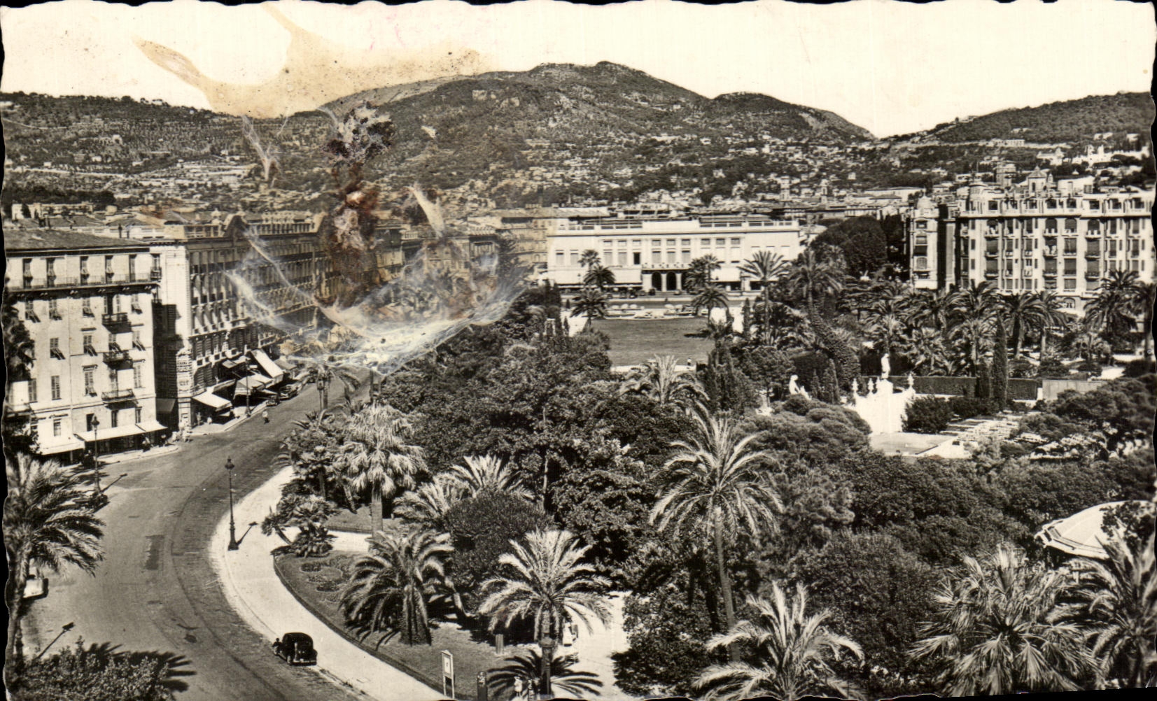CPA Nice Les Jardins Albert 1er Le Casino Le Theatre De Verdure