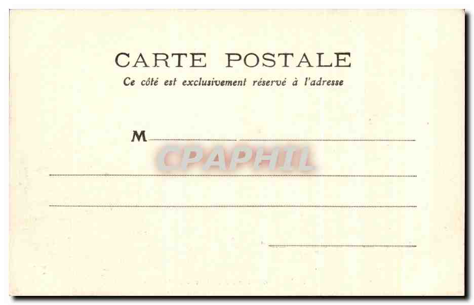 CPA Tours Les Portails De La Cathedrale — Rückseite