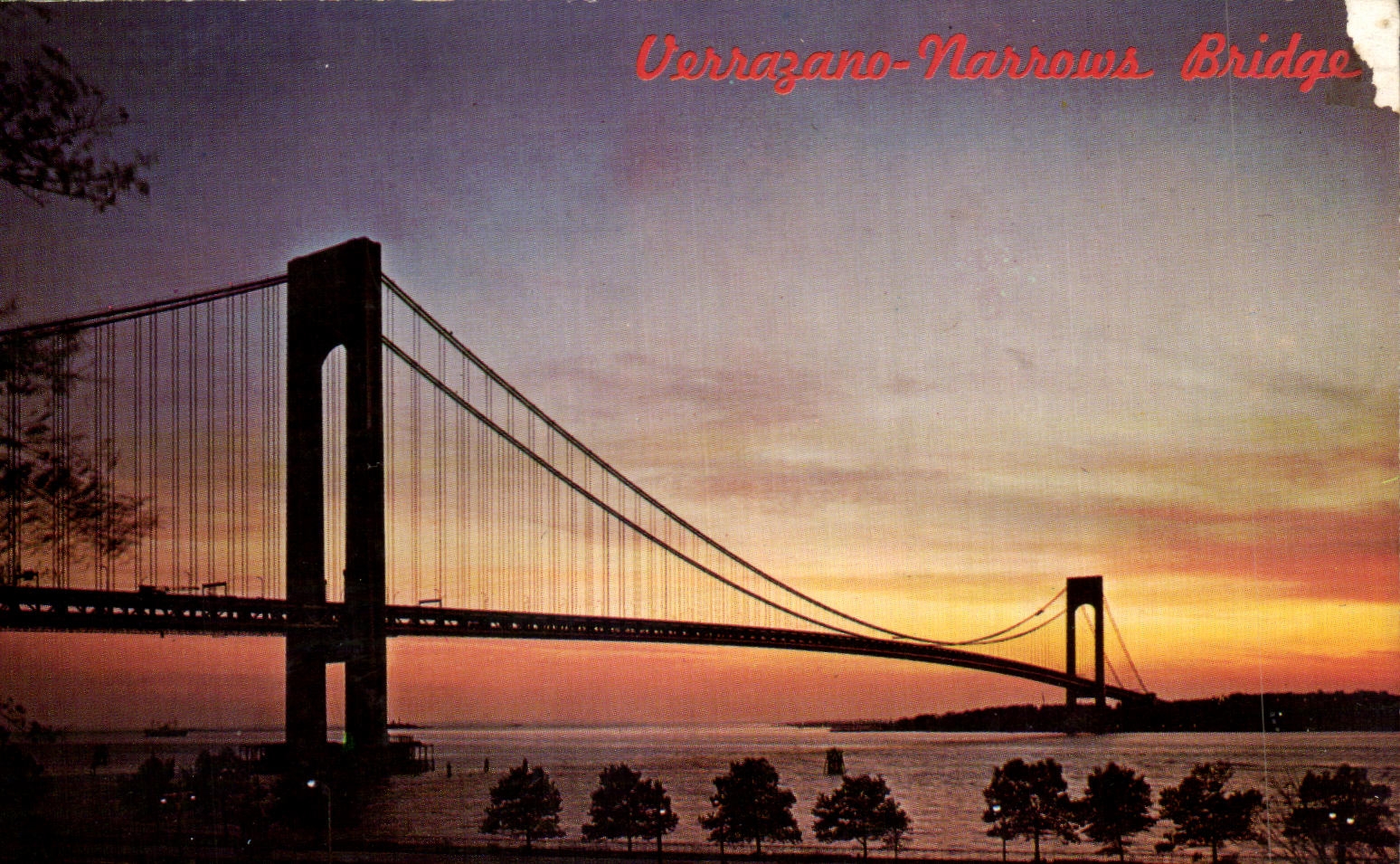 Verrazano-Narrows Bridge — New York — Dexter Press, Inc. Nr. DT-4088-C