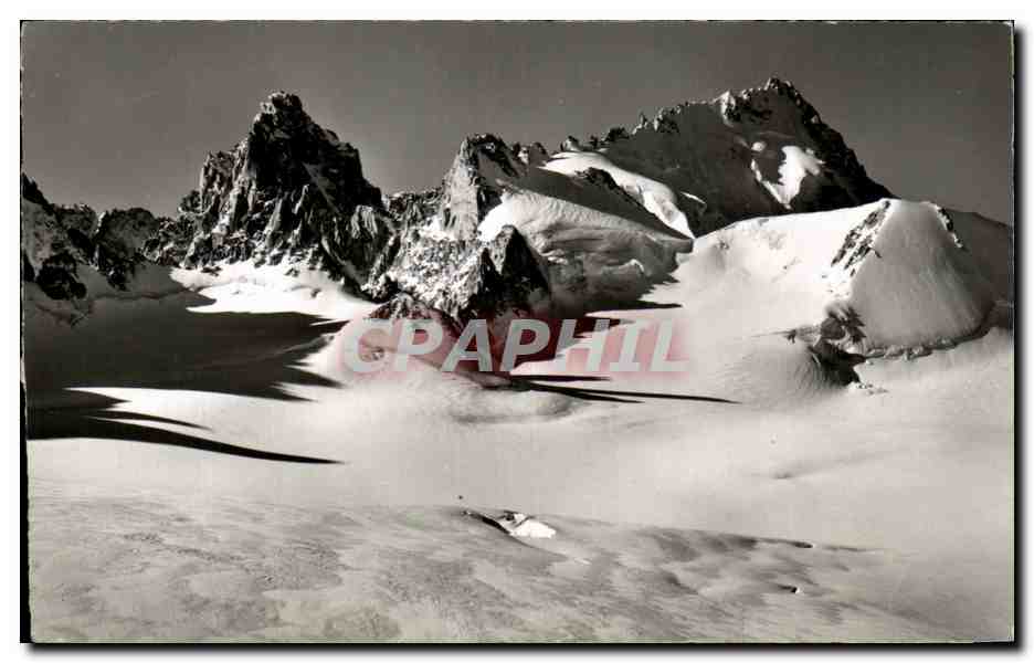 CPA La Grande Fourche Et L'Aiguille Du Chardonnet Vus Du Plateau Du Trient