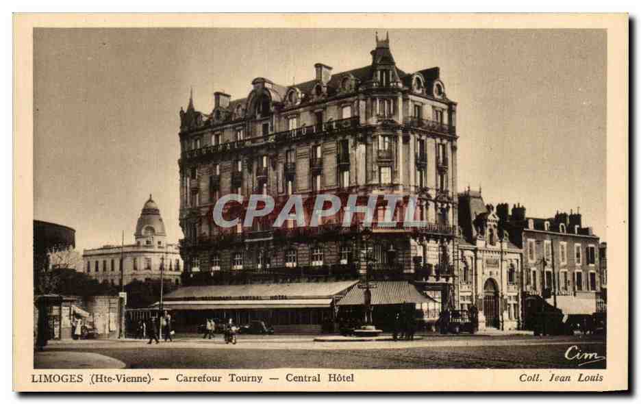 CPA Limoges Carrefour Tourny Central Hotel