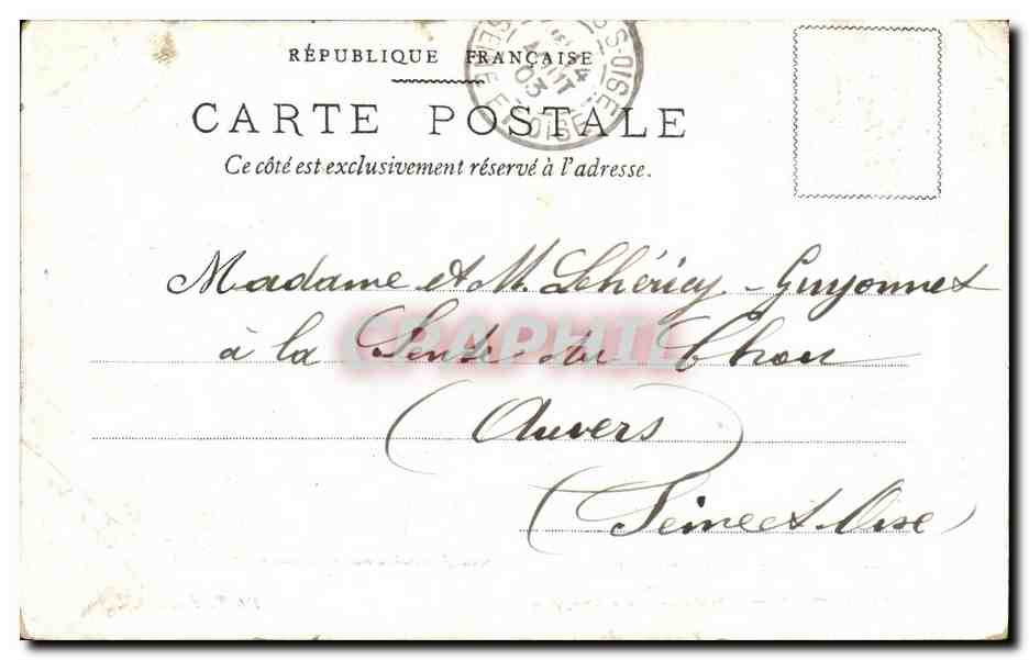 Gavarnie — Vue générale du Cirque — D. T. Éditeur, Lourdes — Verso