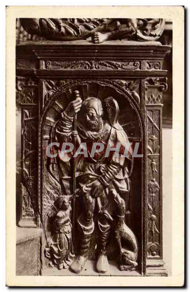 CPA Cathedrale De Saint Bertrand De Comminges Boiseries Renaissance 