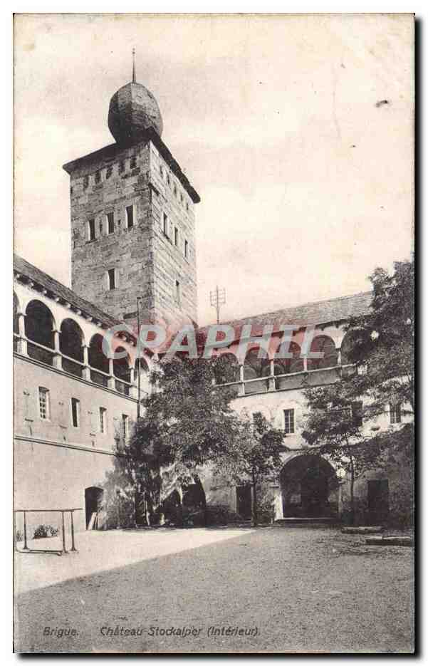 CPA Brigue Chateau Stockalper Suisse