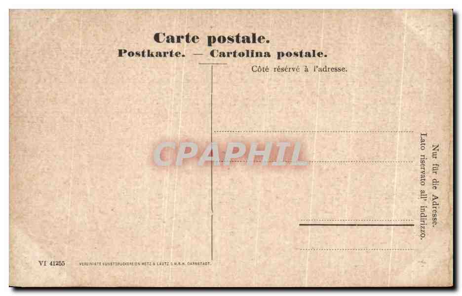 CPA Brigue Chateau Stockalper Suisse — Rückseite