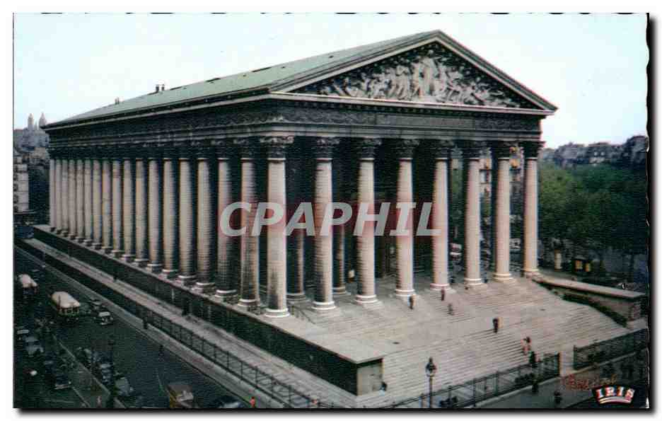 CPSM Paris Eglise de La Madeleine