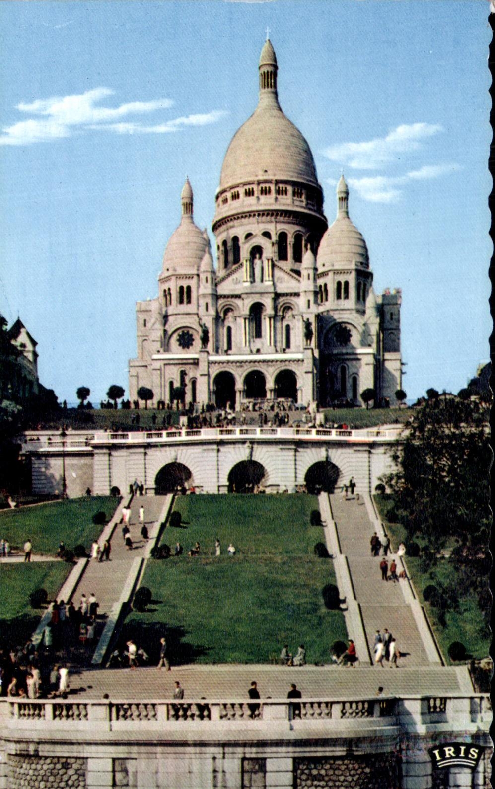 CPSM Paris La Basilique du Sacre Coeur Montmartre