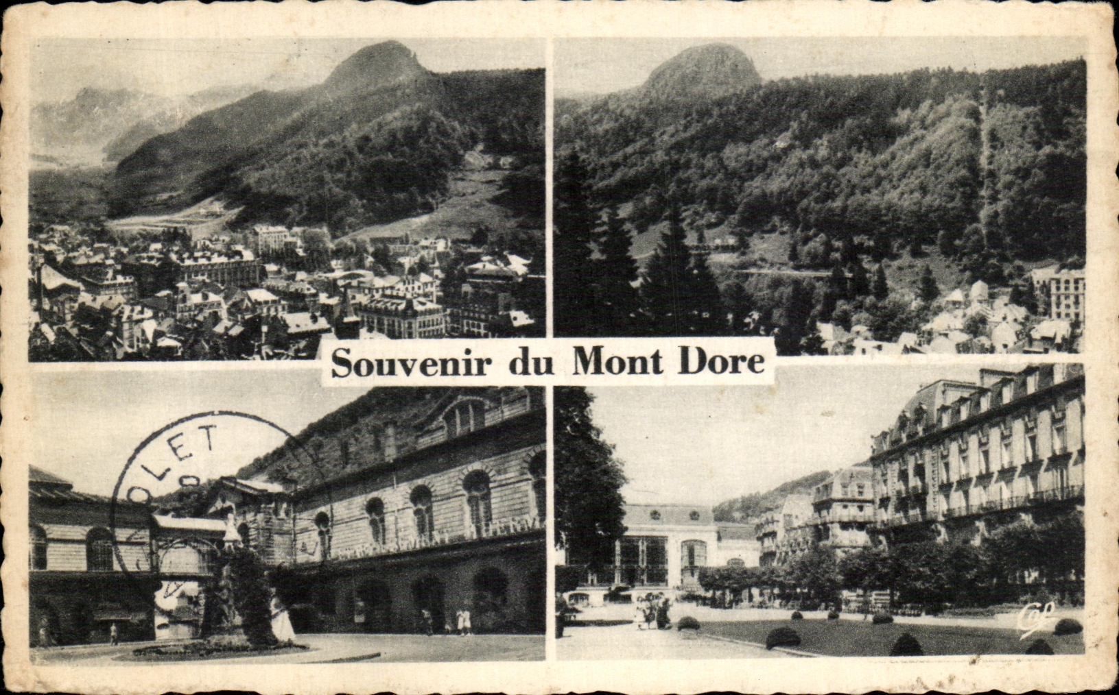 CPA Souvenir du Mont Dore