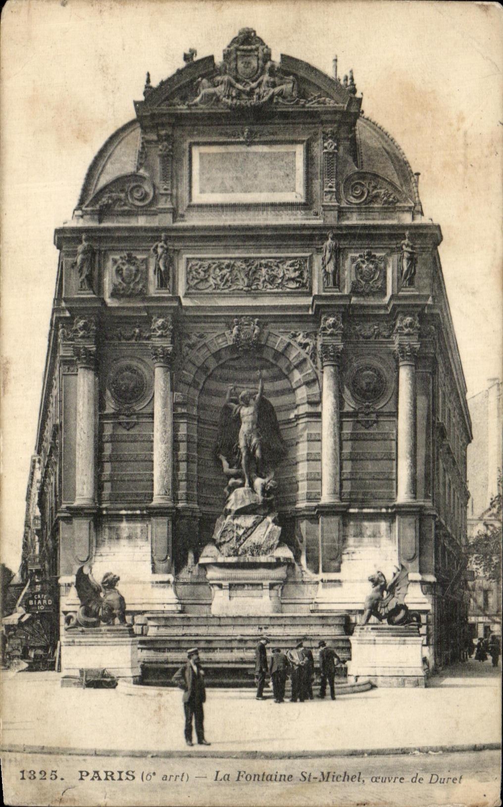 CPA Paris La Fontaine St Michel