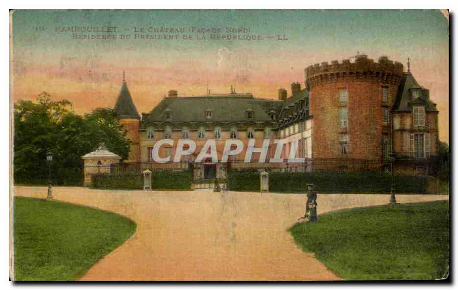 CPA Rambouillet Le Chateau Residence de la Presidence de la Republique