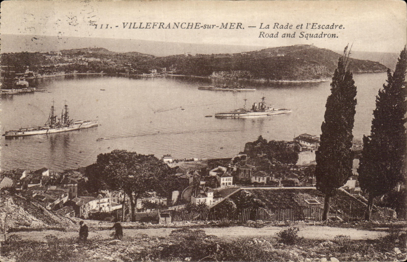 Villefranche-sur-Mer — La Rade et l'Escadre — n° 111