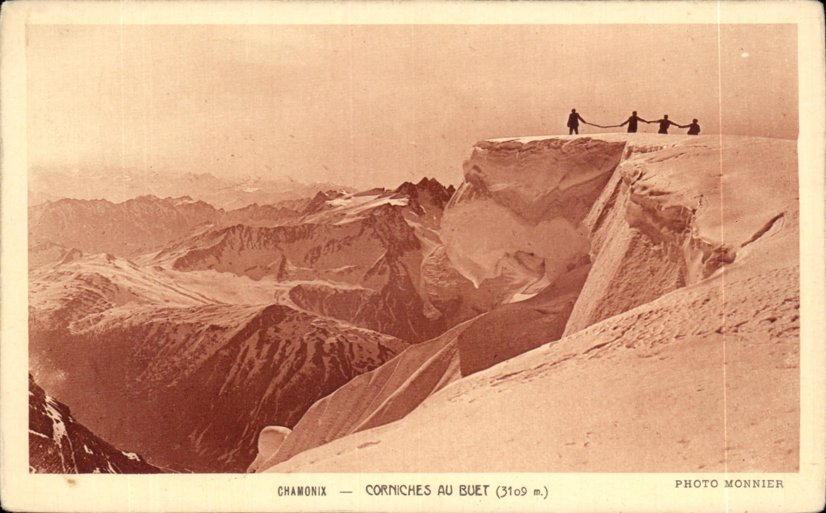 CPA Chamonix Cormiches Au Buet 
