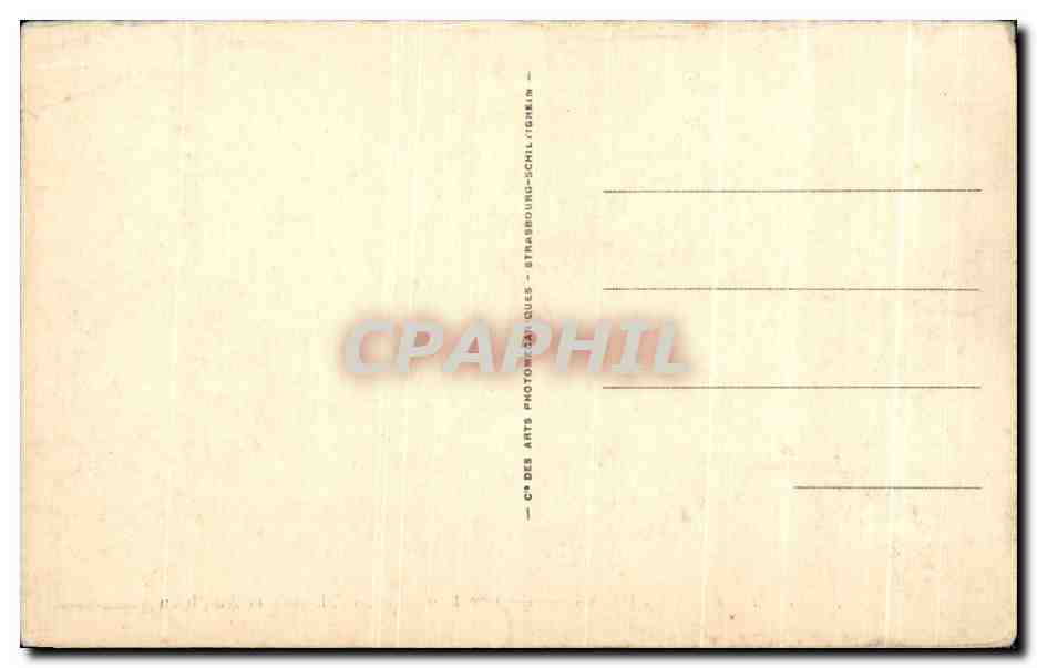 CPA Thonon les Bains Le Lac Leman entre thonon et Amphion — Verso