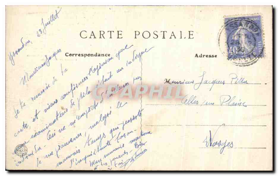 Provins - La Porte Saint-Jean, vue prise du Fossé des Fortifications — éditeur Firmin, n°38 — Reverso