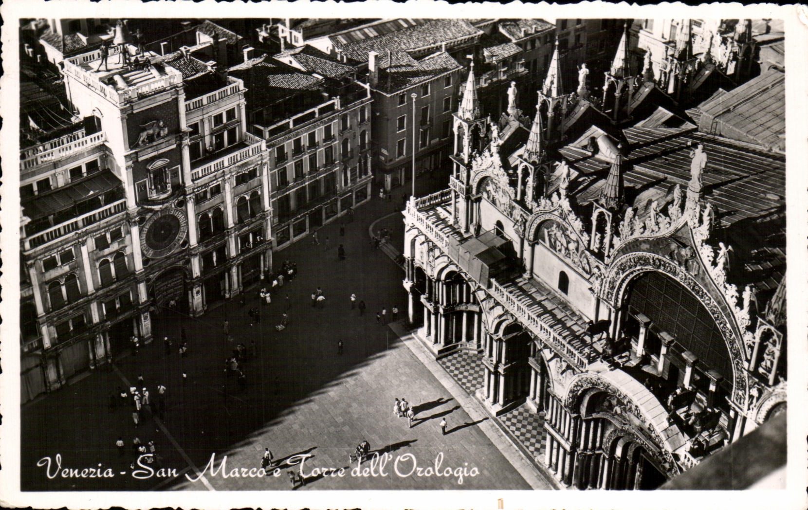 CPA Venise St Mare et Tour de L'Horloge