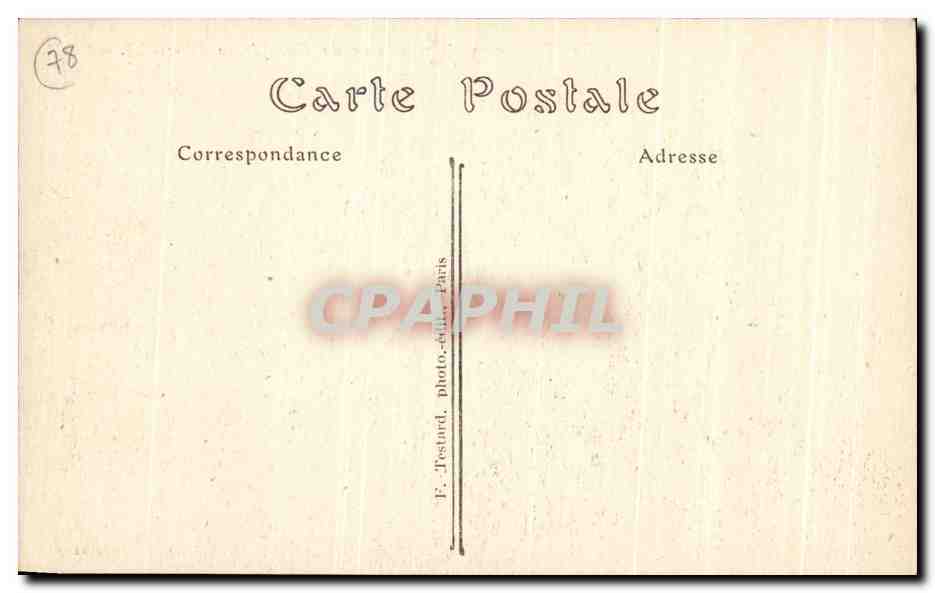 CPA Les Parterres du Chateau de Dampierre — Back