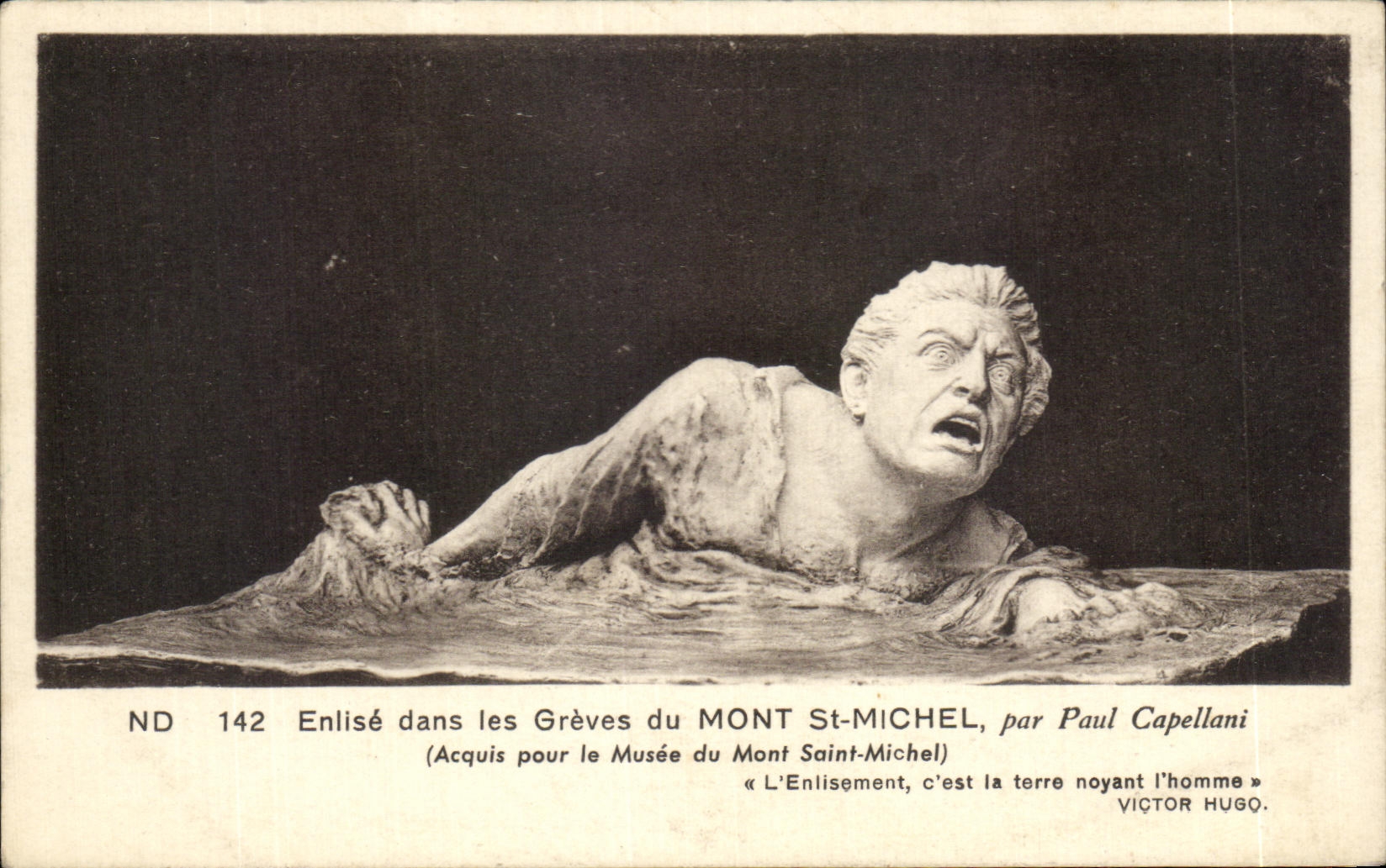 CPA Mont St Michel Par Paul Enlise Dans les Greves Paul Capellani 