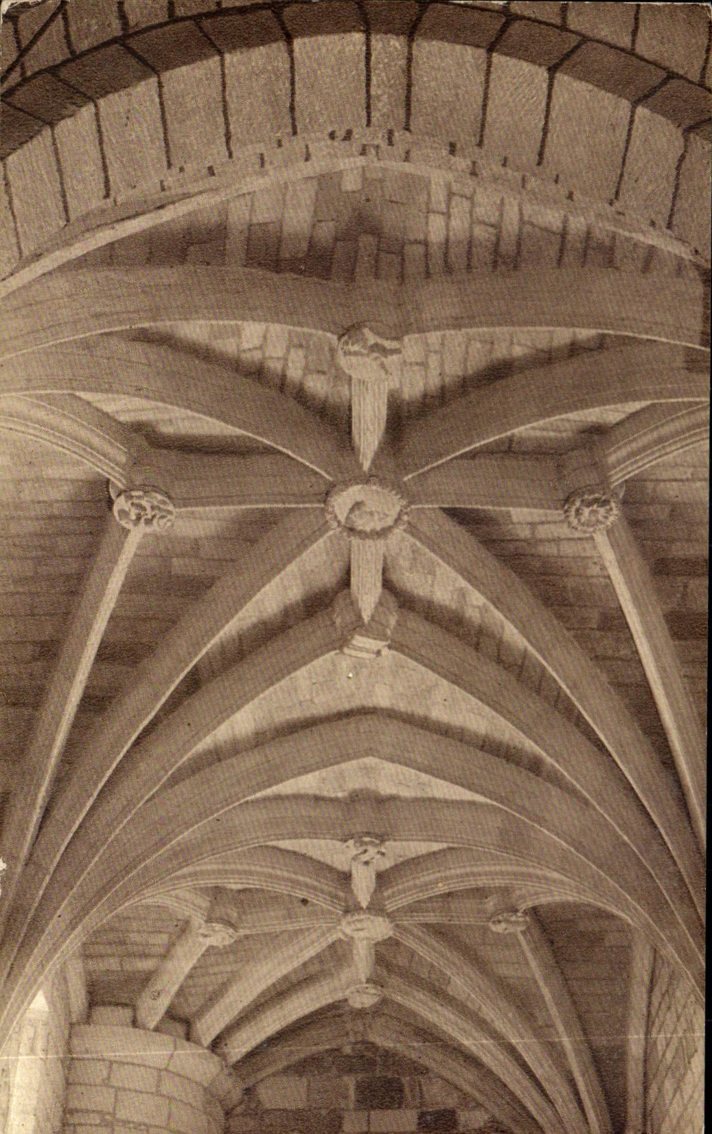 Carsac-de-Carlux en Sarladais — Voûte de la Nef (XIIe siècle), REVOUTÉE AU XVIe SIÈCLE — Photo F. Windeles