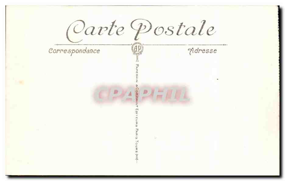 CPA Pare De Versailles Hameau De Marie Antoinette La Maison De La Reine — Verso
