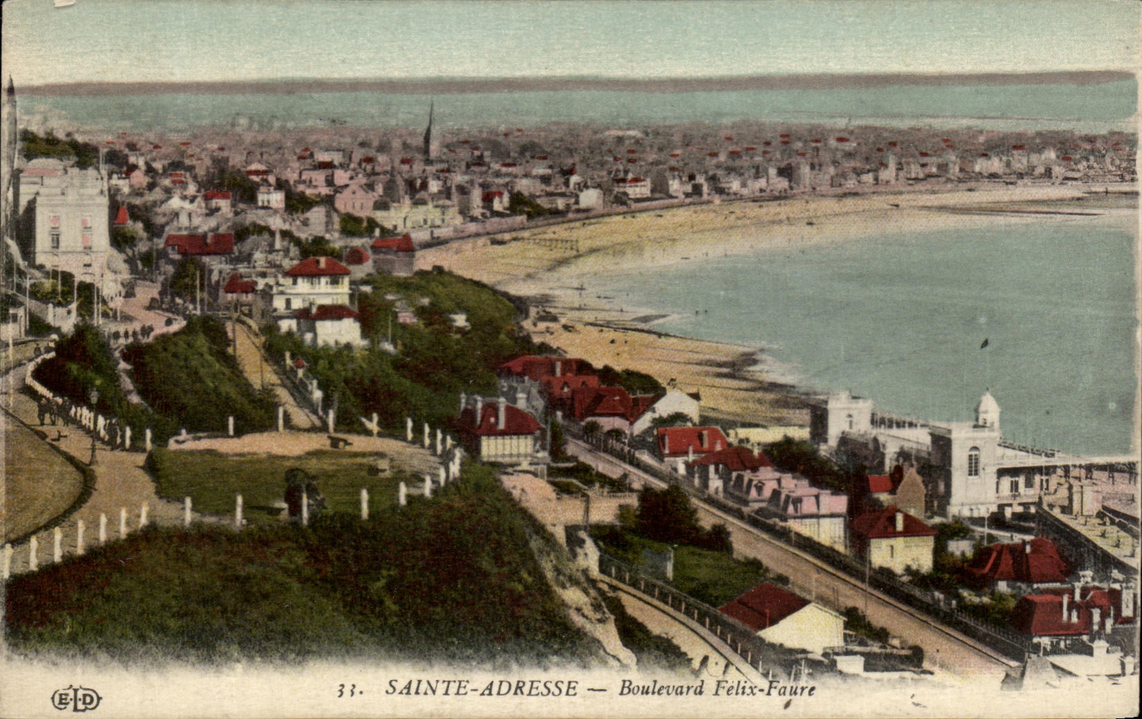 CPA Sainte Adresse Boulevard Felix Faure