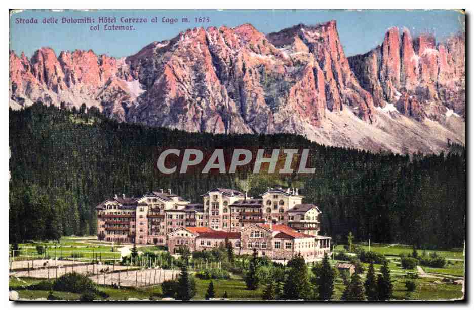 CPA Strada delle Dolomiti Hotel Carezza al Lago col Latemar