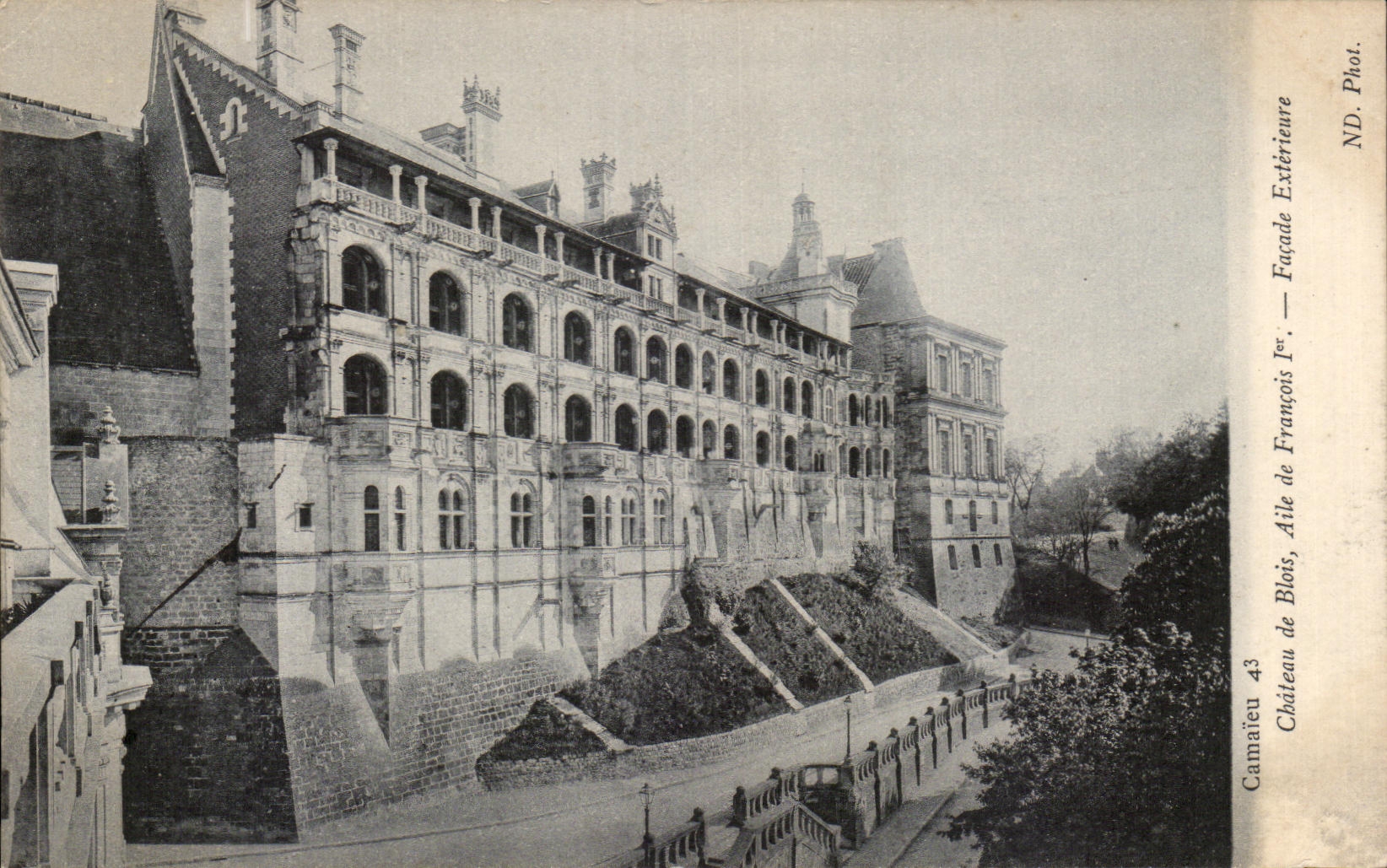 CPA Chateau de Blois Aile de Francois 1erFacade Exterieure 