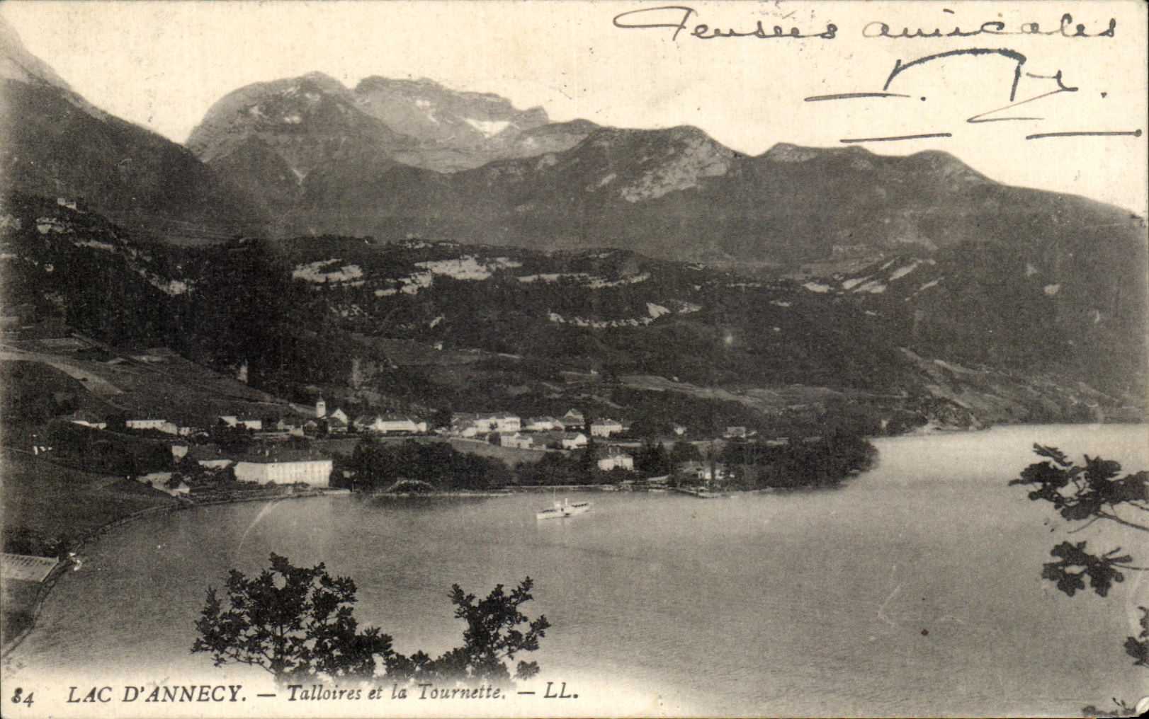 CPA Lac D'Annecy Talloires et la Tournette